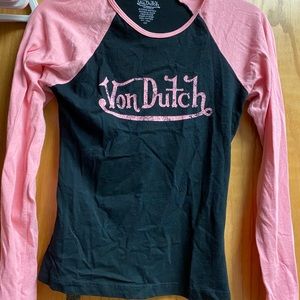 Von Dutch Baseball Tee Women’s One Size Fits All ✨